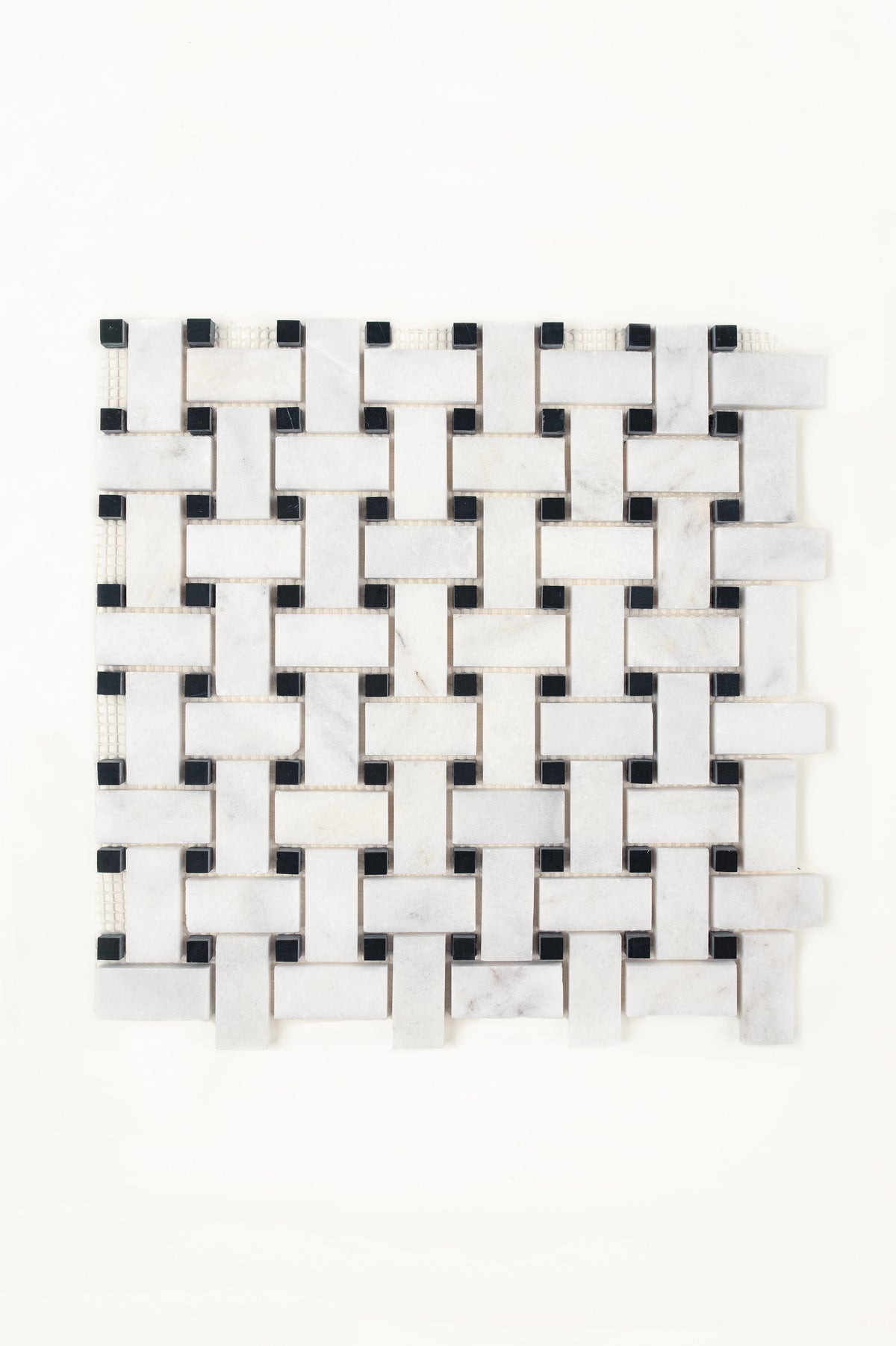 Carrara Cristallo Basketweave